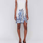 Charlie B - Printed Sleeveless Linen Blend Dress