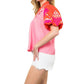 Thml - Puff Sleeve Embroidered Top