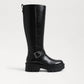 Sam Edelman - Women's Carter Buckle Detailed Wide Calf Knee High Boots