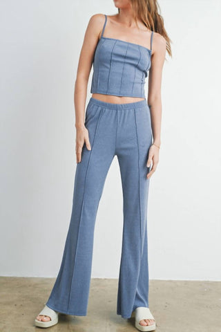 Buttermelon - Tie It Up Ribbed Bottom Set