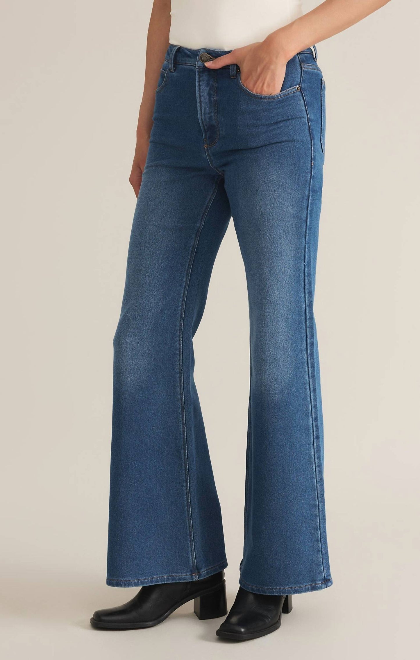 Z Supply - Georgia Relaxed Leg Denim Pant