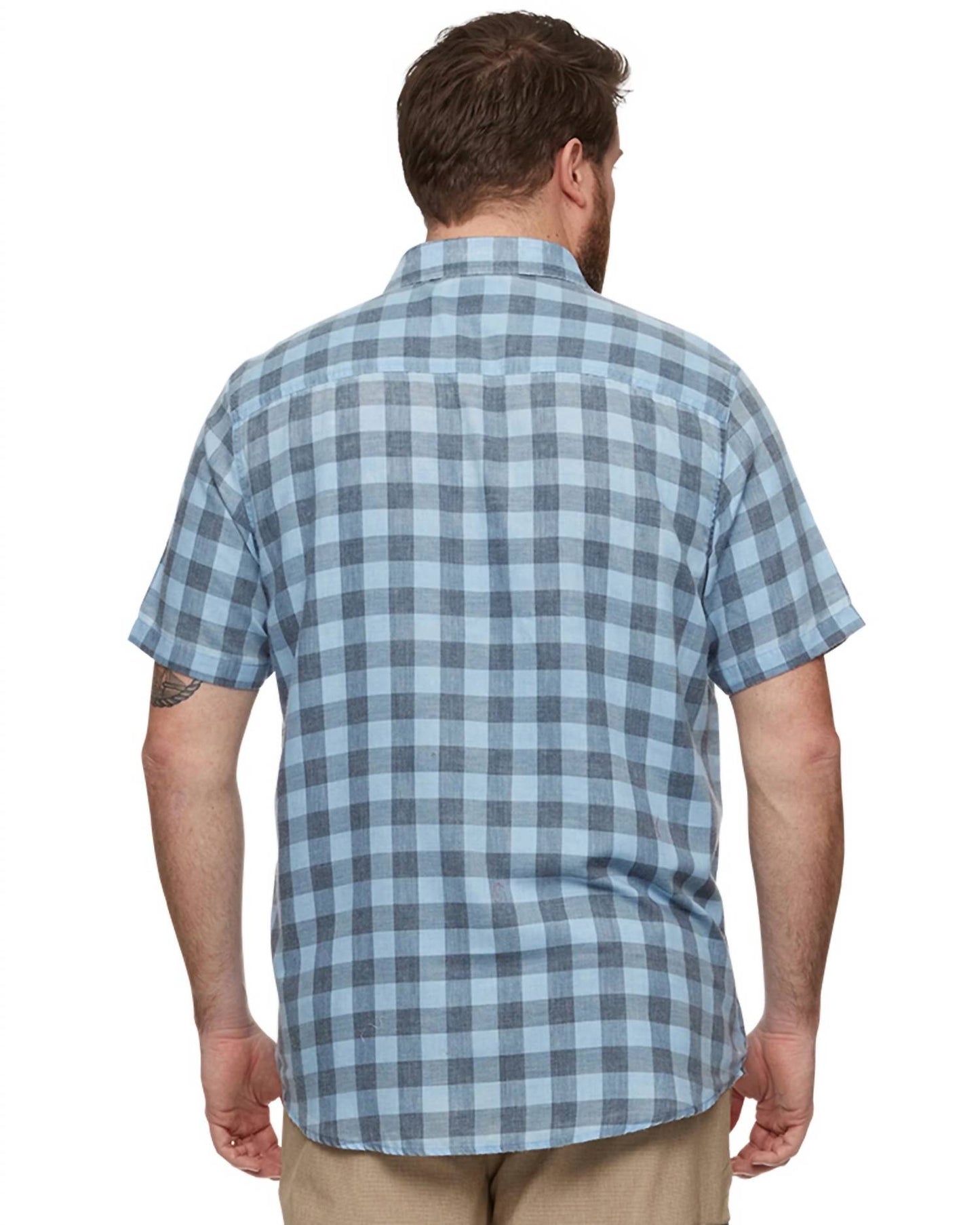Flags & Anthem - Cabot Short Sleeve Vintage Wash Shirt