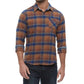 Flags & Anthem - Ironwood Long Sleeve Heather Flannel Shirt