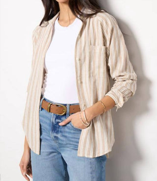 Z Supply - The Perfect Line Stripe Button Down Top