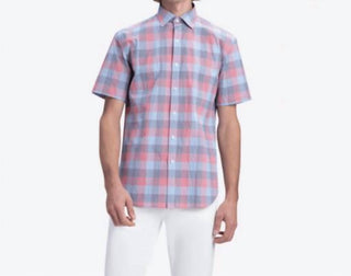 Bugatchi Uomo - Orson Check Short Sleeve Shirt