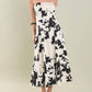 2.7 August Apparel - Flounced Midi Dress