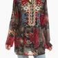 Johnny Was - Claret Nephele Tunic