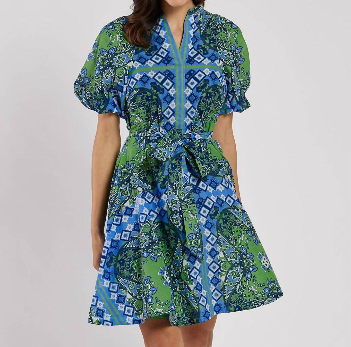 Jude Connally - Paisley Mini Dress