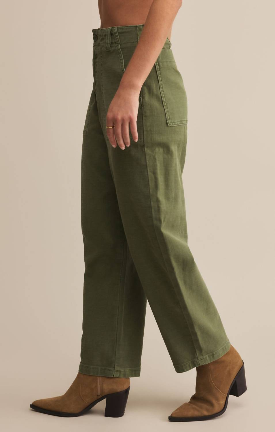 Z Supply - Olive Twill Pants