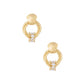 Ettika - Women's Mini Barrel Crystal Earrings