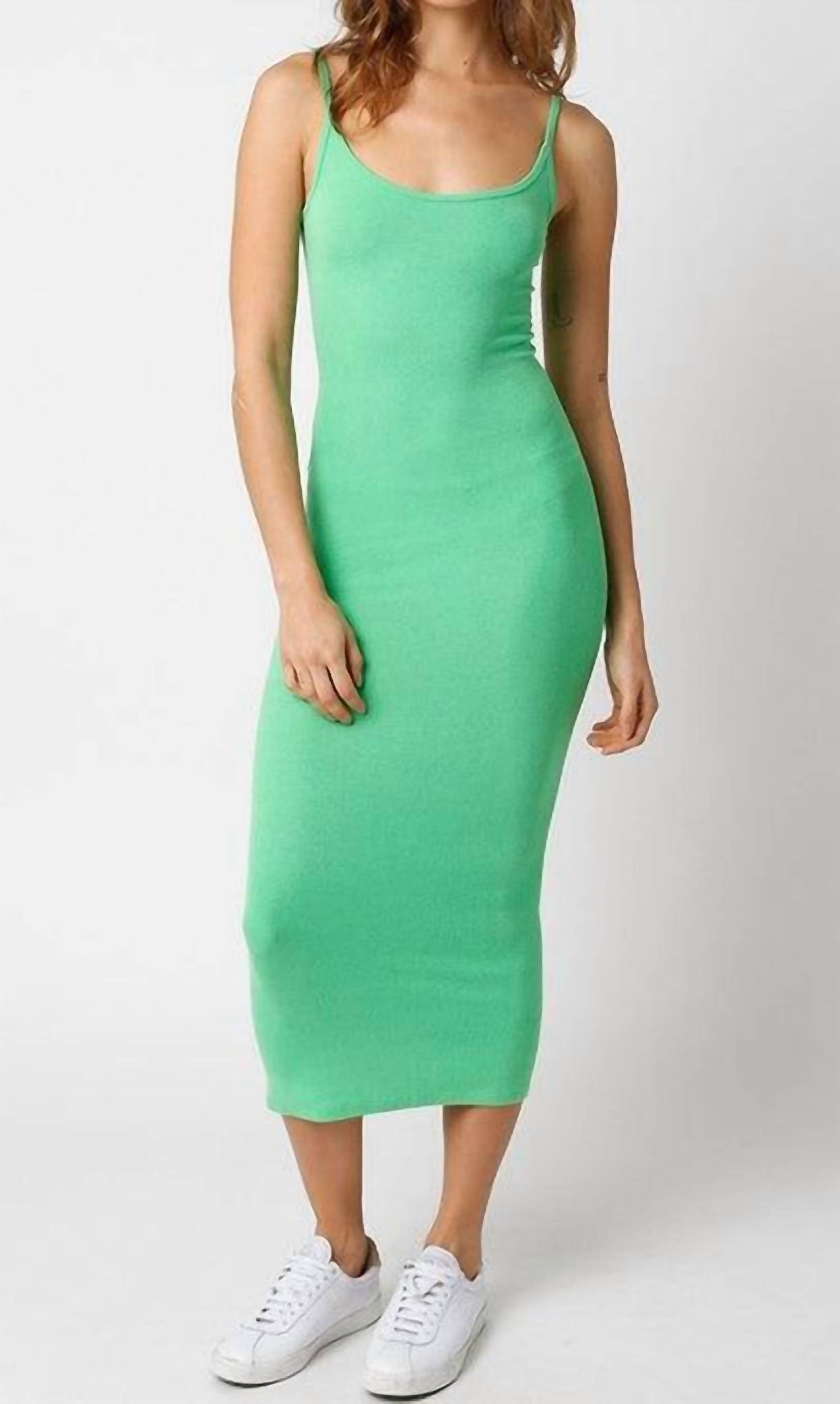 Olivaceous - Lana Fitted Midi Dress