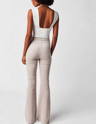 Free People - Jayde Corduroy High Rise Flared Jean