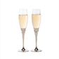Creative Gifts International - "Love" Toasting Champagne Flutes Set