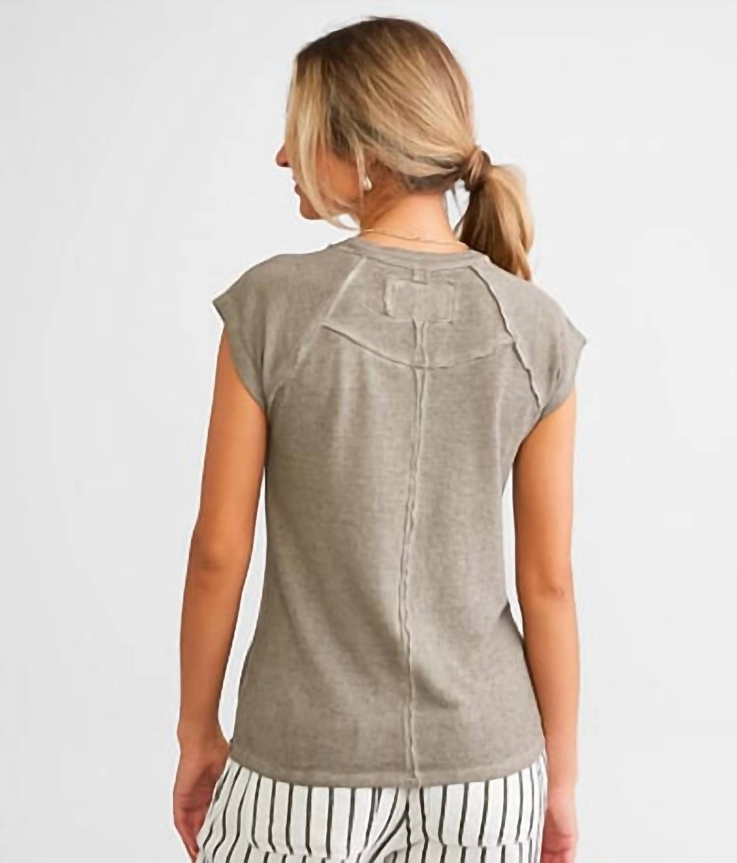 Free People - Riley Crew Neck Tee