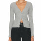 Enza Costa - Long Sleeve V Cardigan