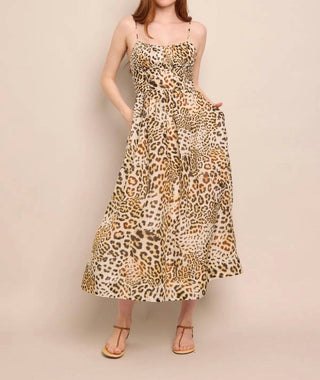 Cara Cara - Alba Spaghetti Strap Midi Dress