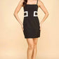 Baby Pink - Color Block Mini Dress