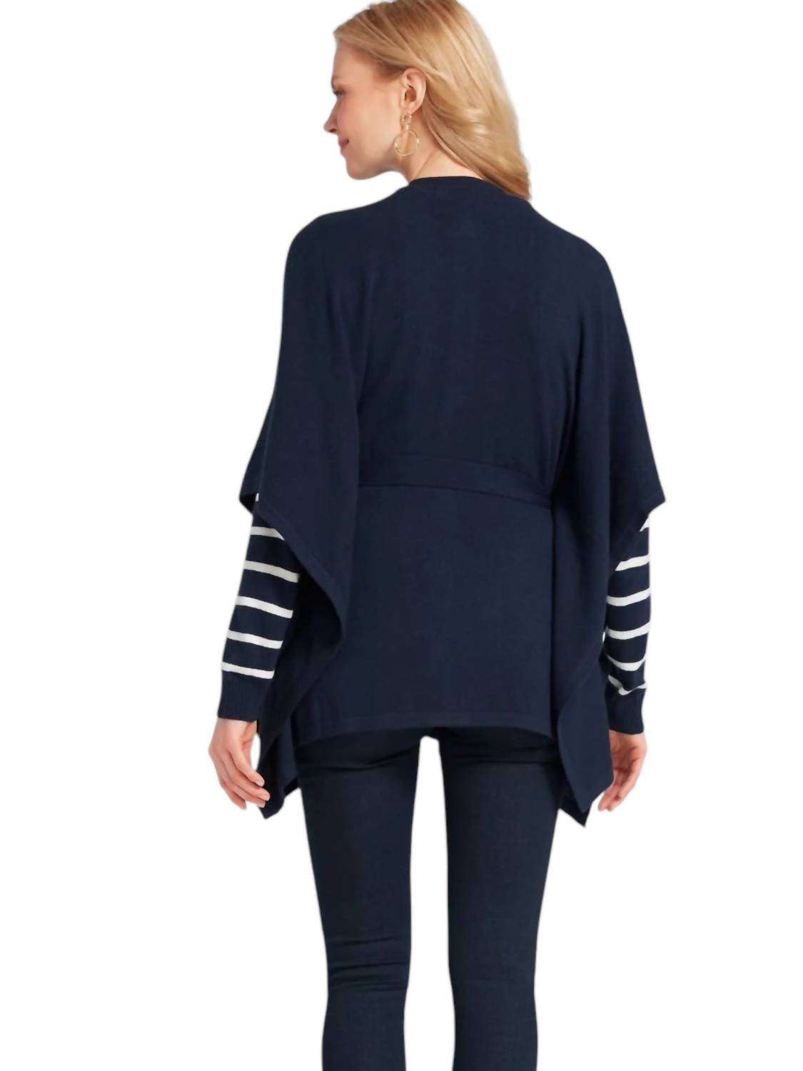 Draper James - Cable Knit Sweater Cape