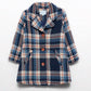 Abel & Lula - Girl's Plaid Wool Coat