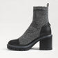 Sam Edelman - Women's Rozanna Knit Fashion Pull On Ankle Boots
