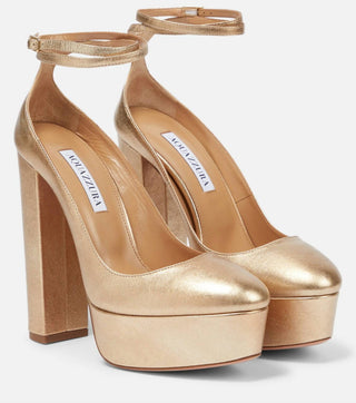 Aquazzura - Women's Blake Plateau 140 Platform Heels