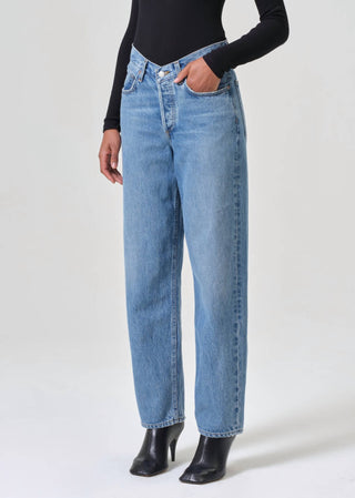 Agolde - Women's V Waist Baggy Jean