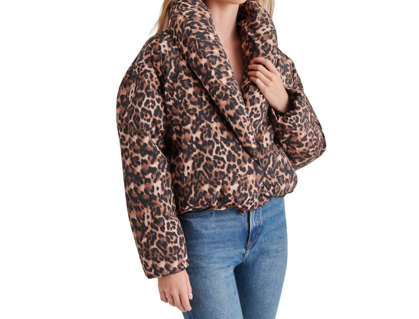Steve Madden - Evy Leopard Coat