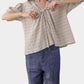 Amente - Front Tie Blouse