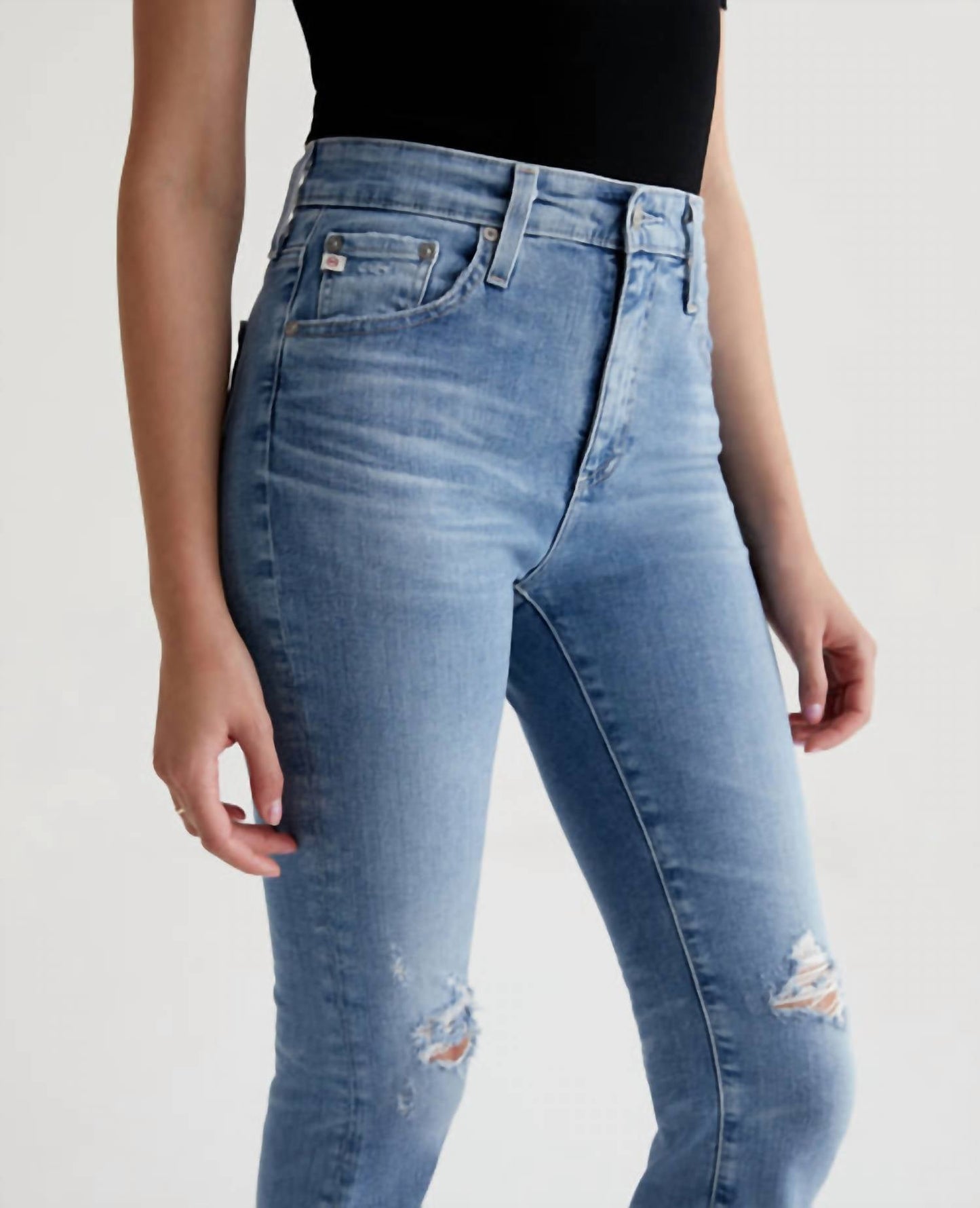 Ag Jeans - Farrah Mid-rise Bootcut Crop Jeans