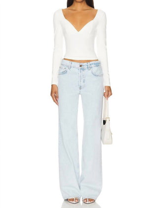 Free People - Duo Corset Long Sleeve Top