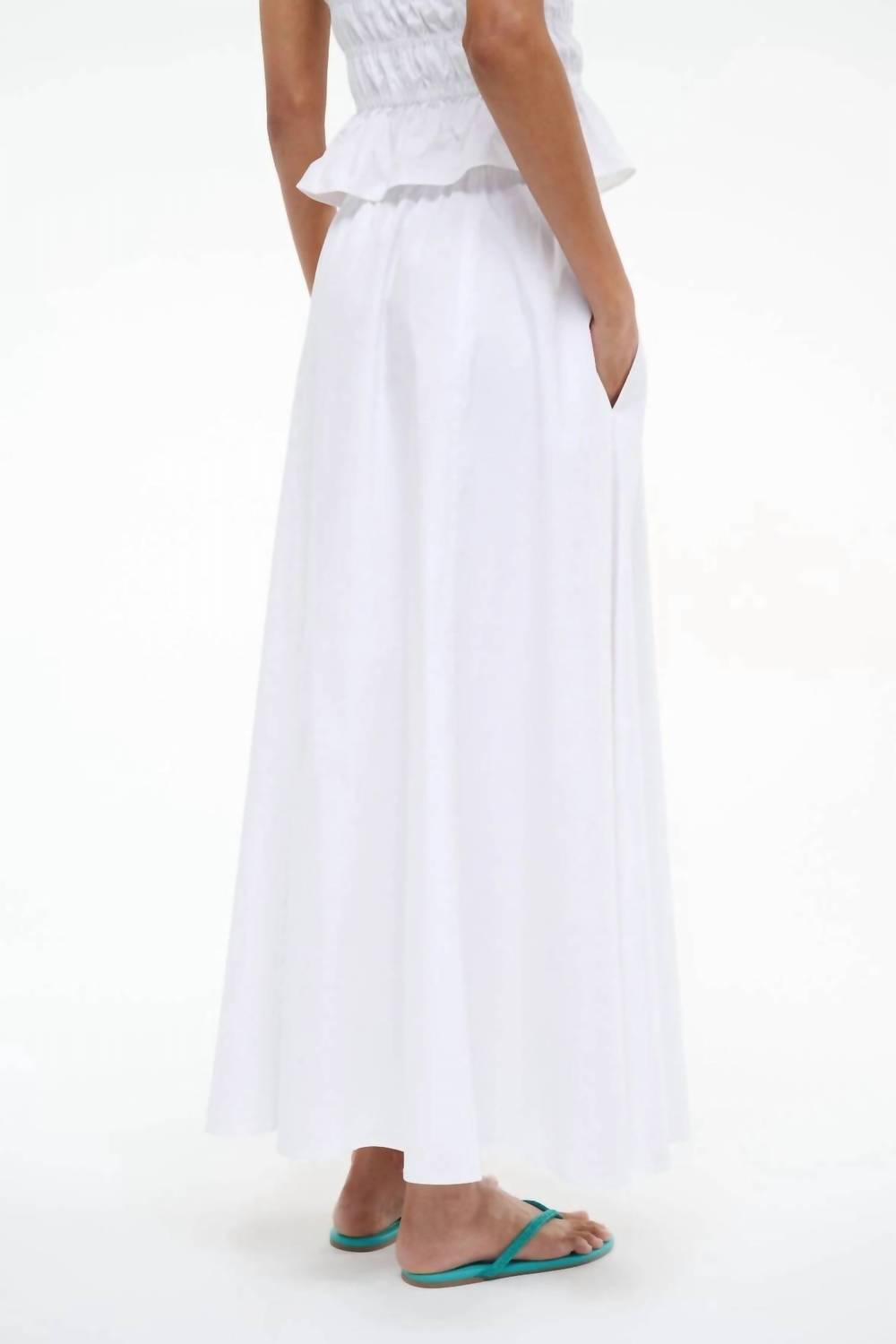Staud - Axel A-line Maxi Skirt