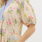 Entro - Halston Modern Floral Dress