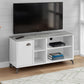 Contemporary TV Stand Console with Storage Cabinet