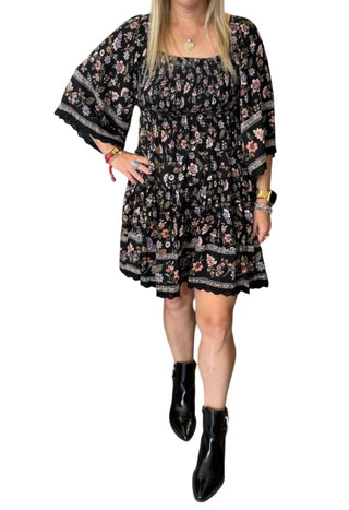 Angie - Floral Mini Dress