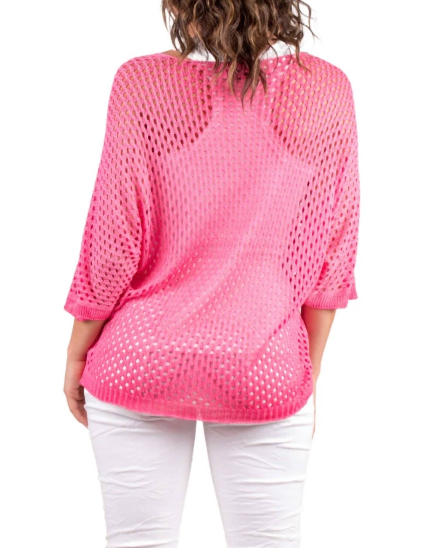 Gigi Moda - Knit Mesh Sweater