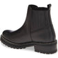 Steve Madden - Women's Leather Lug Sole Studded Chelsea Boot