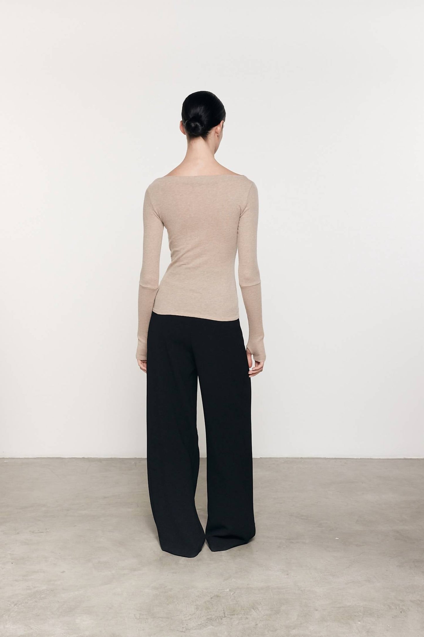 Enza Costa - CASHMERE BOATNECK TOP