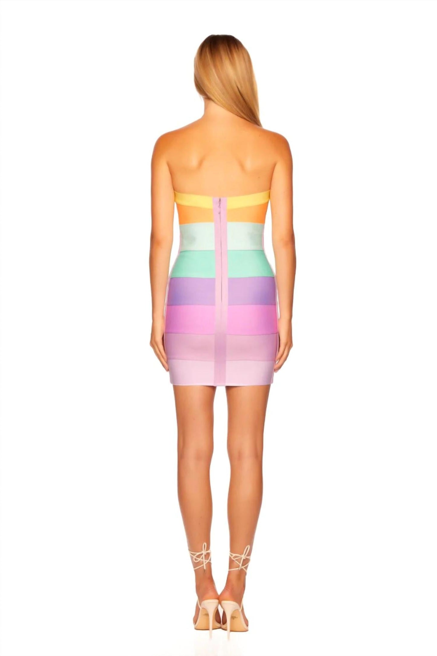 Susana Monaco - Bandage Rainbow Mini Dress