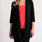 Joseph Ribkoff - Three-Quarter Sleeve Open Front Cardigan