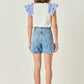 2.7 August Apparel - Chloe Ruffle Top