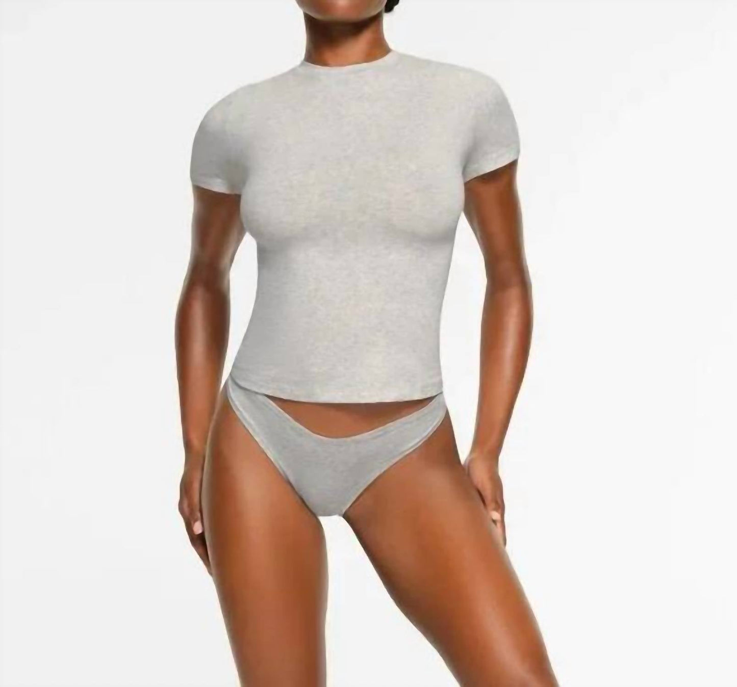 Skims - Cotton Jersey T-shirt short sleeve