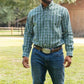 Old South Apparel - Plaid Long Sleeve Sportshirt