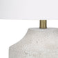 Lighting, Modern Table Lamp, Concrete - Cream