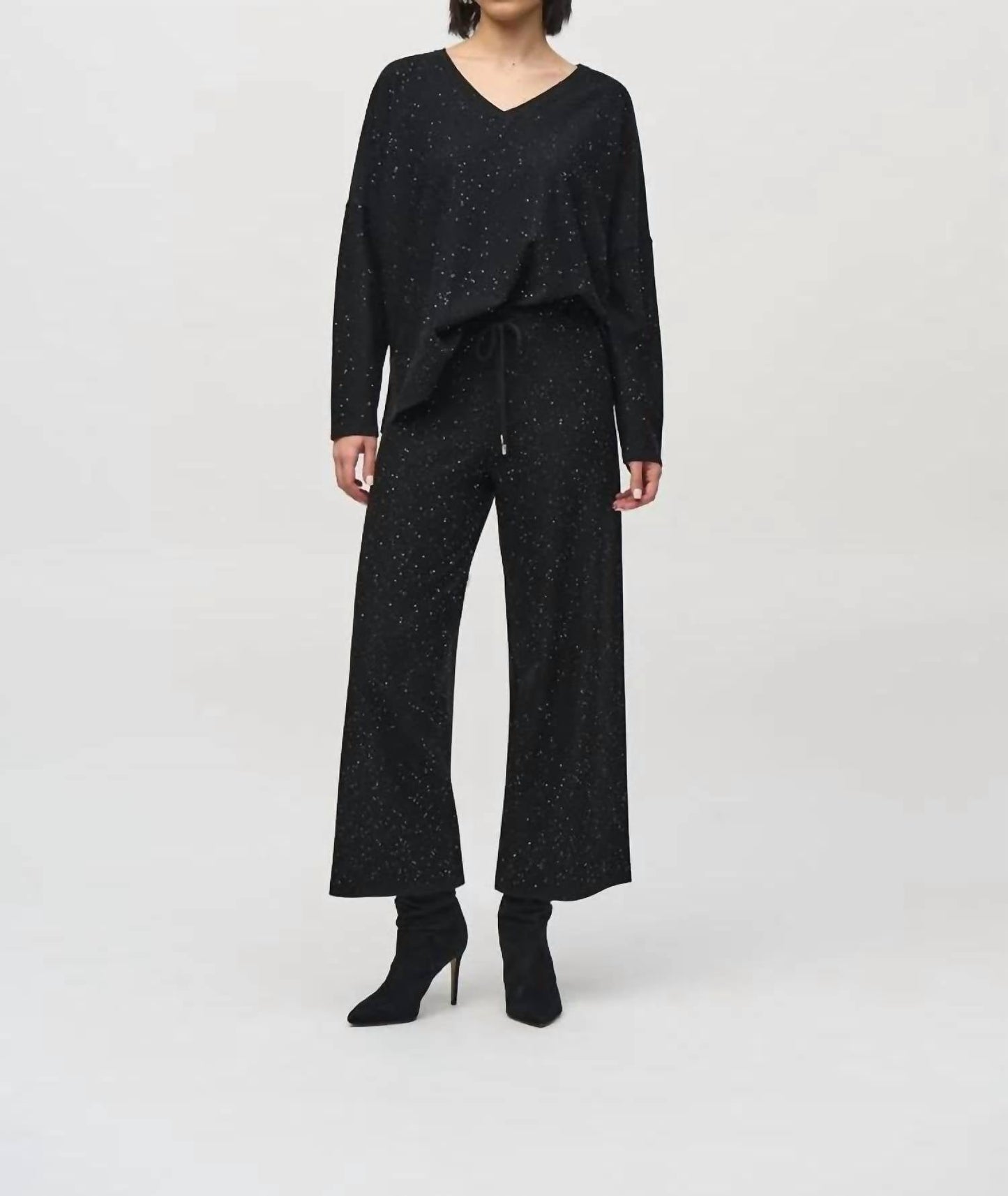 Joseph Ribkoff - Sequined Sweater Pants