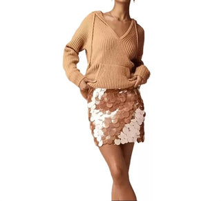 J.Crew - Circle-sequin Mini Skirt