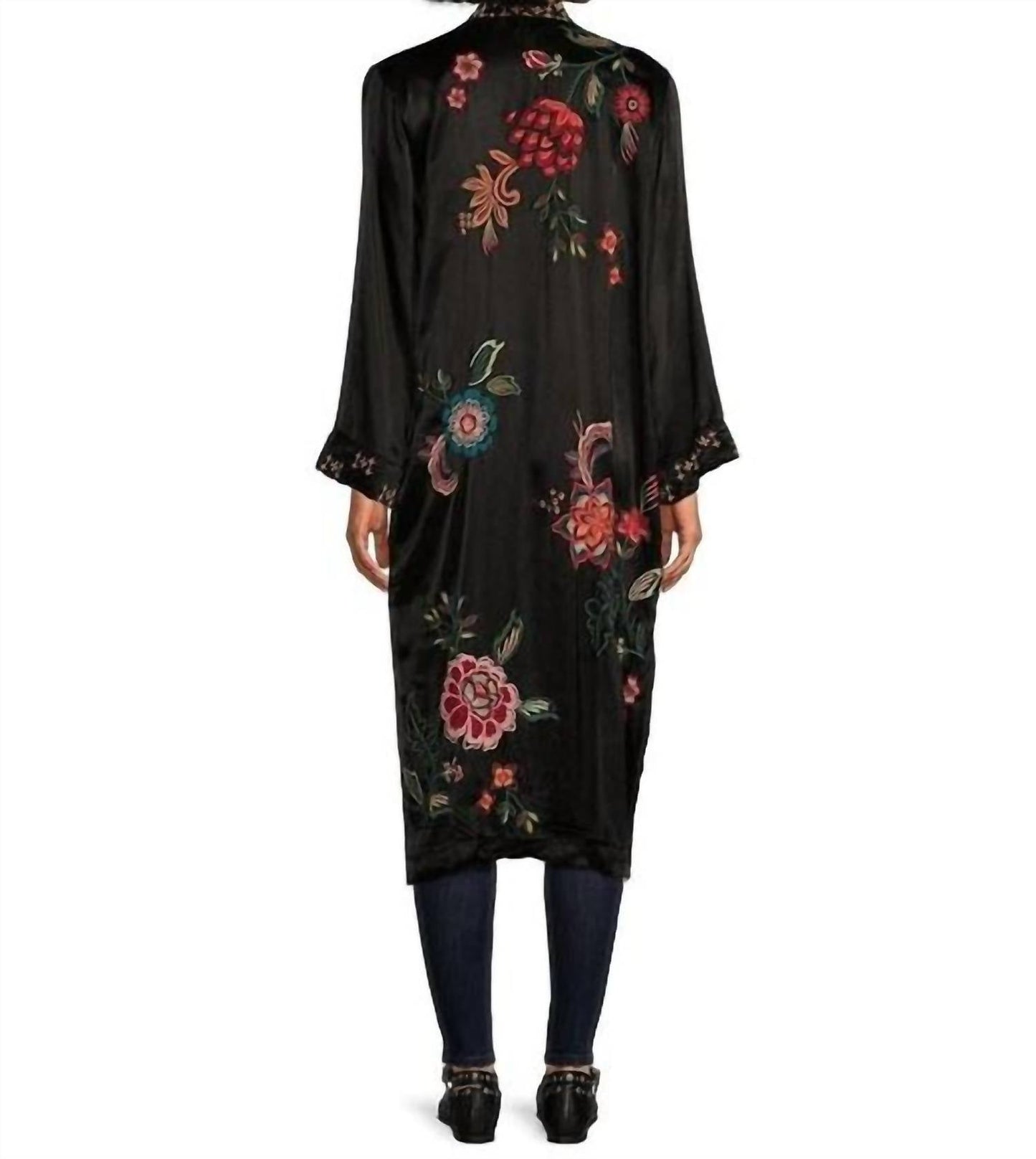 Johnny Was - LONG KIMONO COAT MESSINE