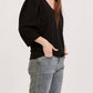 Another Love - Zada V-neck Gathered Sleeve Tee