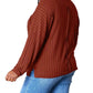 Basic Bae - Sophisticated Ribbed Knit Top