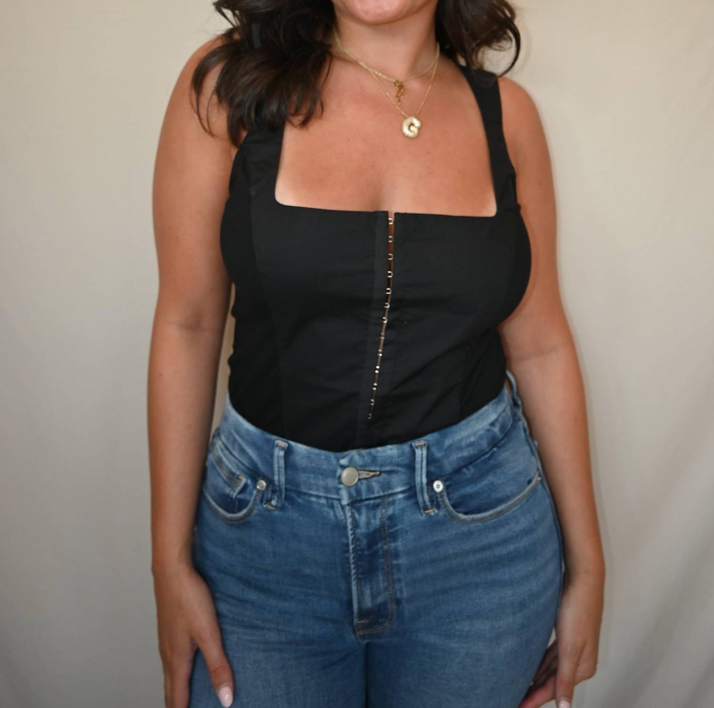 Good American - Poplin Corset