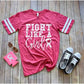 Sweet Caroline Boutique - Women's Fight Like A Girl Cancer Tee